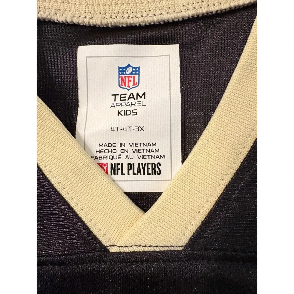 NFL Team Apparel New Orleans Saints Michael Thomas‎ 13 Jersey Toddler 4T Black